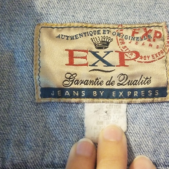 Vintage Denim Express Vest - Picture 2 of 4